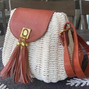 Straw Woven Shoulder Bag